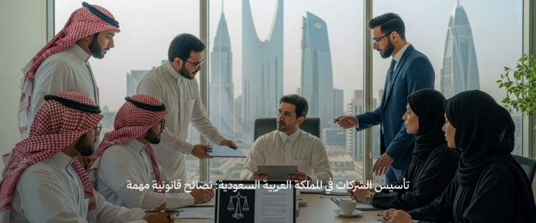 تأسيس الشركات في المملكة العربية السعودية: نصائح قانونية مهمة